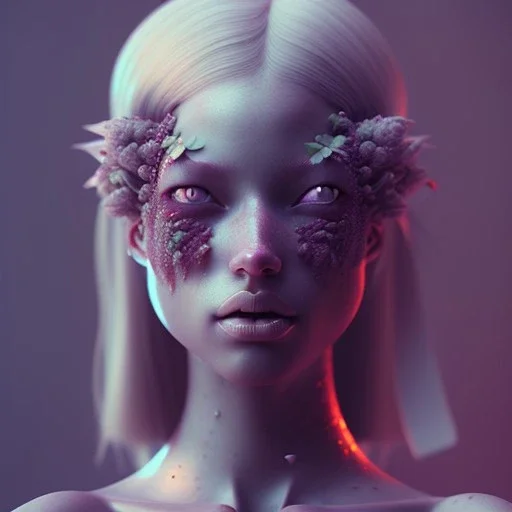 plant girl, fantasy art, octane render, redshift render,ambient lighting, dramatic lighting