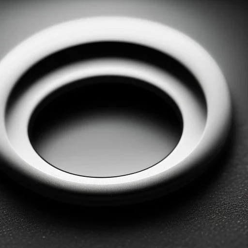 A close-up of a ring on a pedal, Macro lens, highly detailed