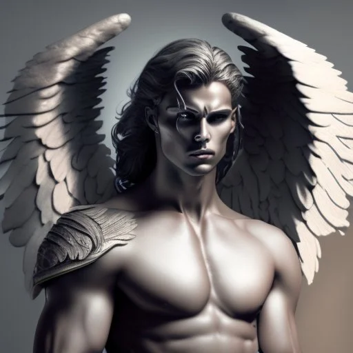 A male warring angel