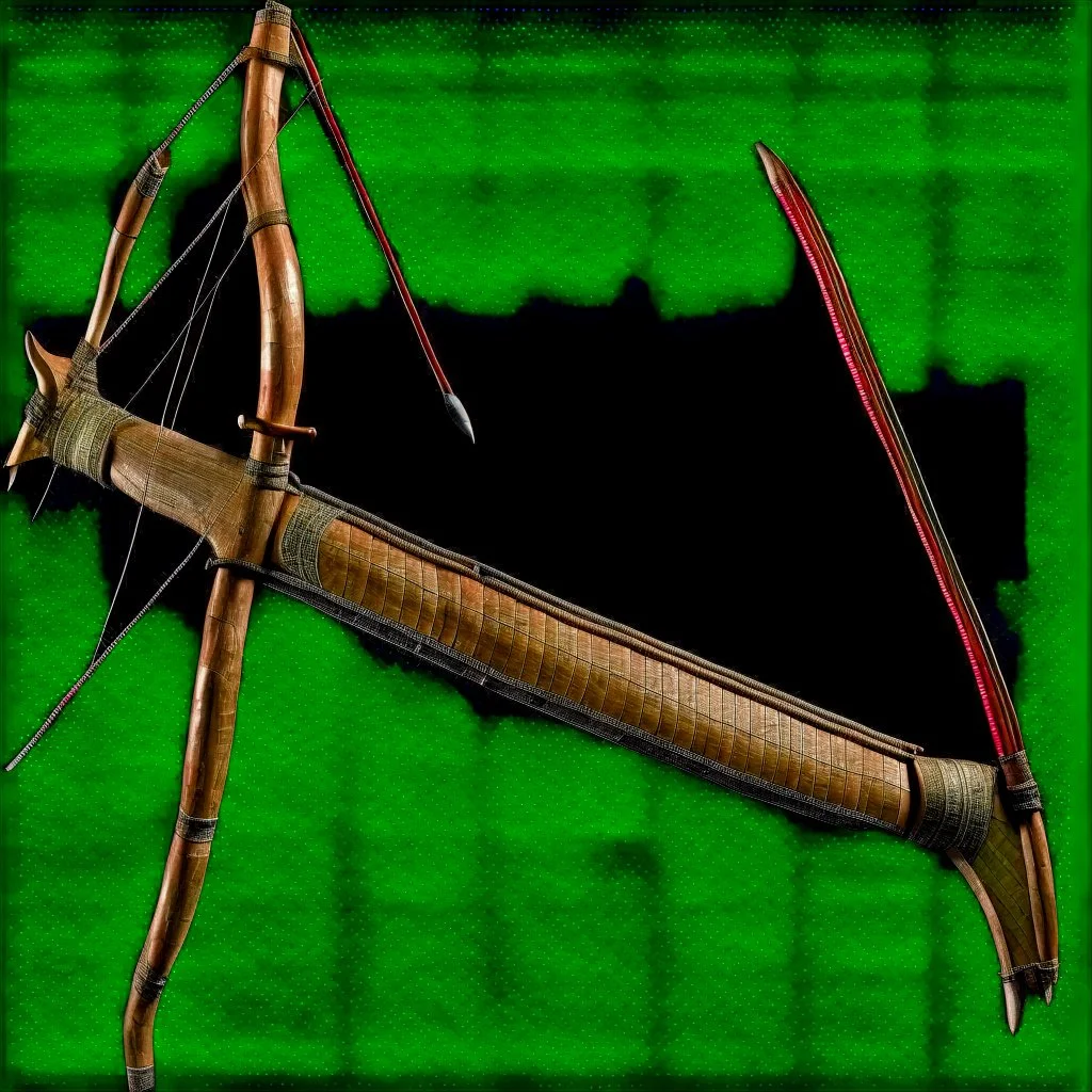 The bow was imported from the far north. The bow was exactly sixty-two inches long, on a handle of very hard- of hard wood were attached to flat arms, tapered with silver- of layers of fine woods, whalebone and boiled- of whalebone and whalebone sinew. It was not only different from the other weapons in the shop. in construction, but also in price. The price was the first thing that caught the archer's eye. But when she picked up the bow and tried it on, she paid what she wanted the merchant sai