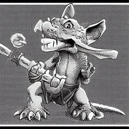 a kobold from D&D