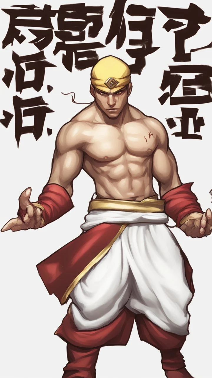 Lee Sin from League of Legends God of Thunder