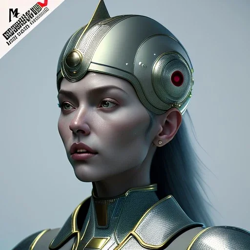 asían woman, rounded face, grey, round helmet, decorative color feathers, retro futuristic, latex coat, soft color, highly detailed, art stations, concept art, smooth, unreal engine 5, god rays, ray tracing, RTX, lumen lighting, ultra detail, volumetric lighting, 3d, finely drawn, high definition, high resolution.