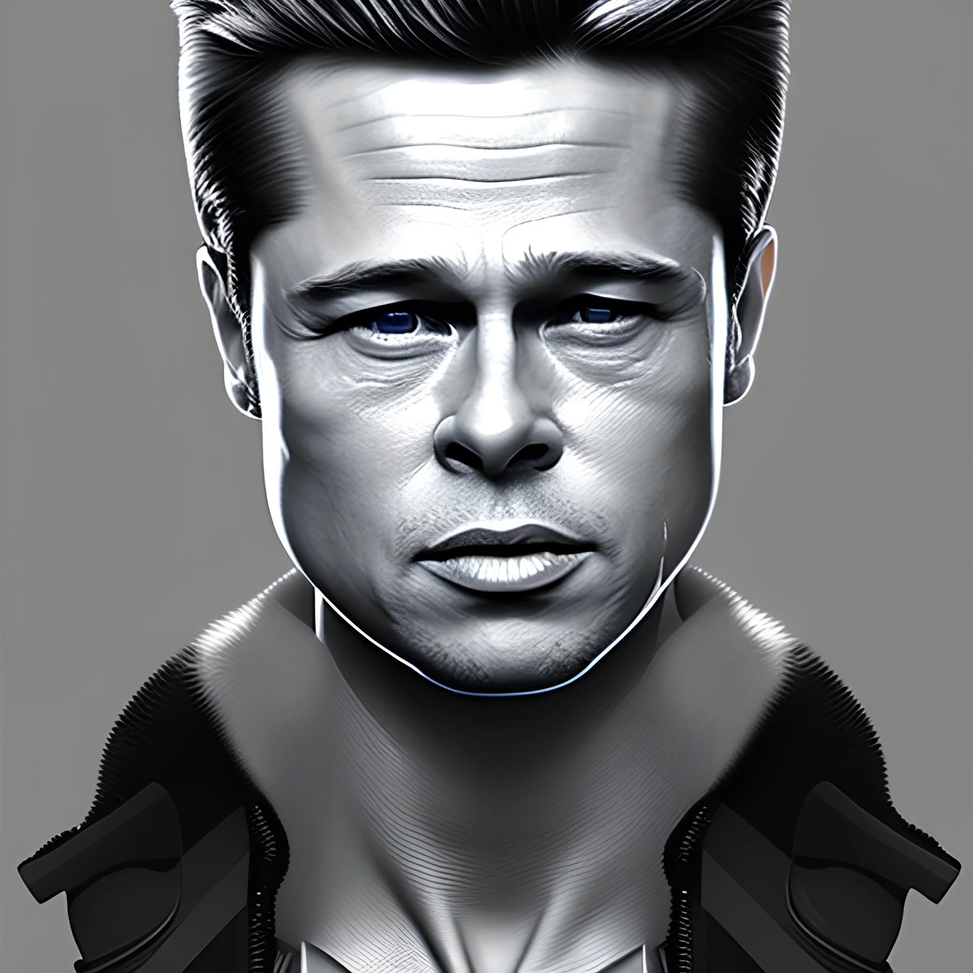 Brad pitt, shelled, anti-realism