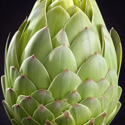 Photo of a crystal artichoke