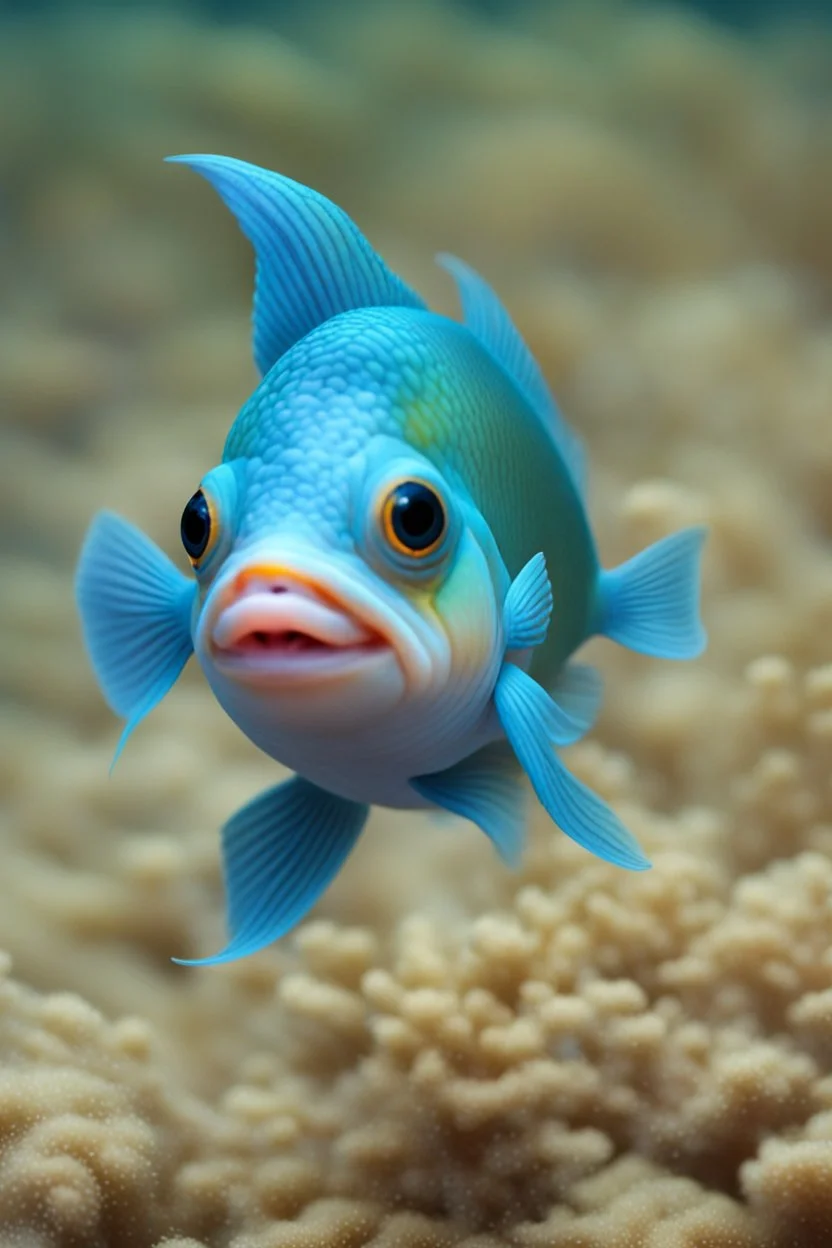 The cutest little fishy you ever saw.