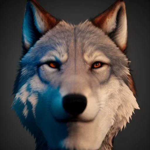 portrait of a male anthropomorphic wolf ancient God Annubis, unreal engine 5, 8k, ignore NSFW,fire theme,realistic.