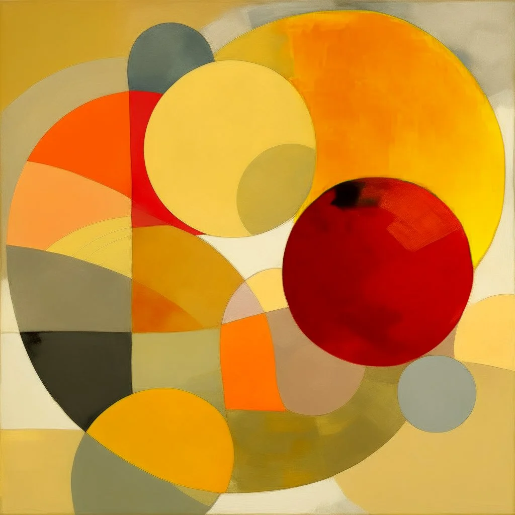 sunset, by Tracey Adams, abstract geometric art