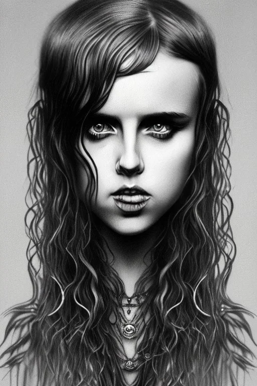 Danish Singer MØ face, Style John Kenn Mortensen,