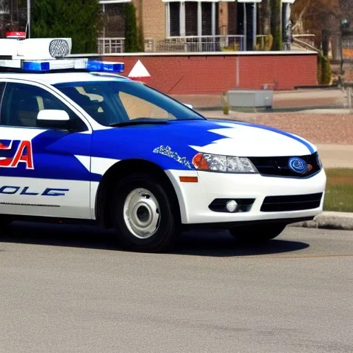 USA Police Car