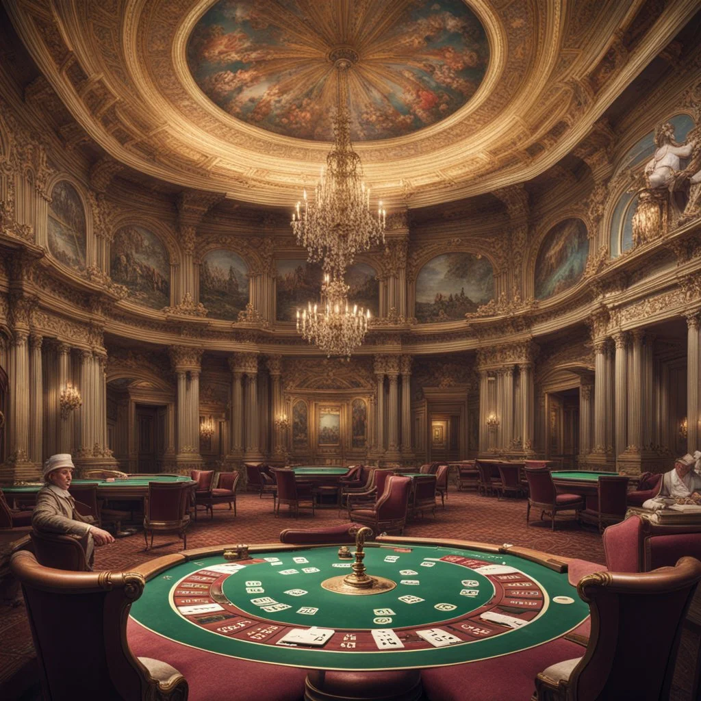 A casino in the Baroque Period