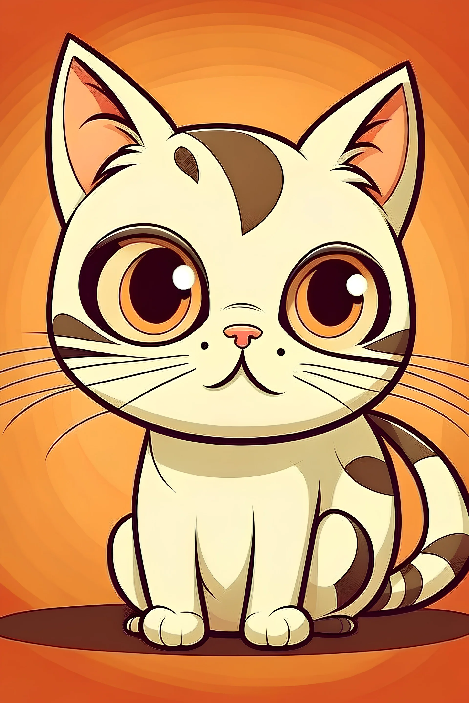 cartoon images of a cat