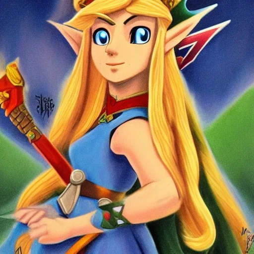 Zelda by Hanna Barbera