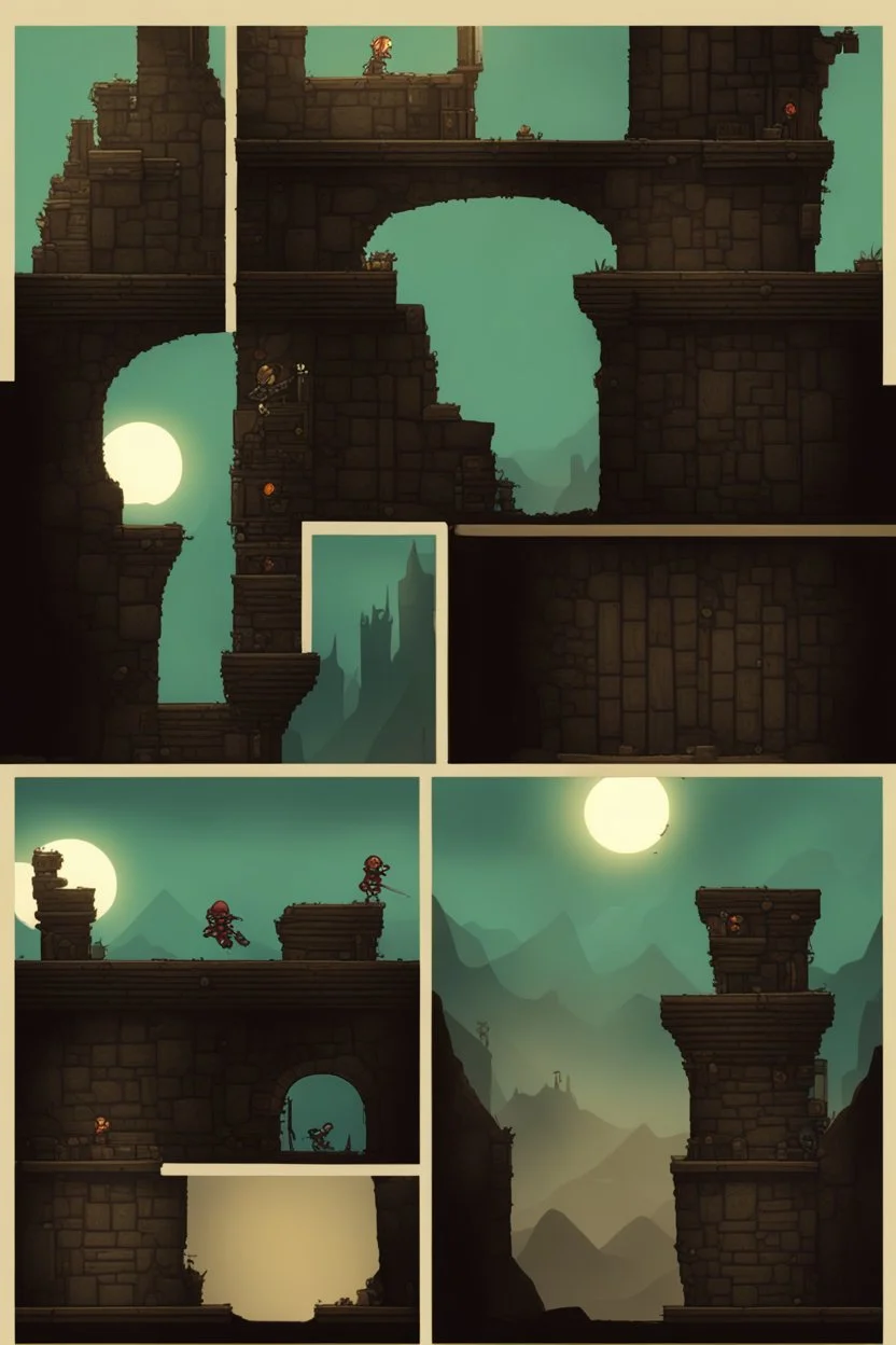 2d sidescroller platformer, level design inspired by Dark Souls games,