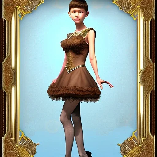 realistic photo 13-year-old boy Russian guy short male hairstyle short brown hair shorthair guy in women's cocktail dress that fit wide hips and lace tights beautiful cleavage big ass high heels delicate graceful with a very thin waist delicate thin very elegant with a very thin waist in lace stockings with heels in the restaurant new year