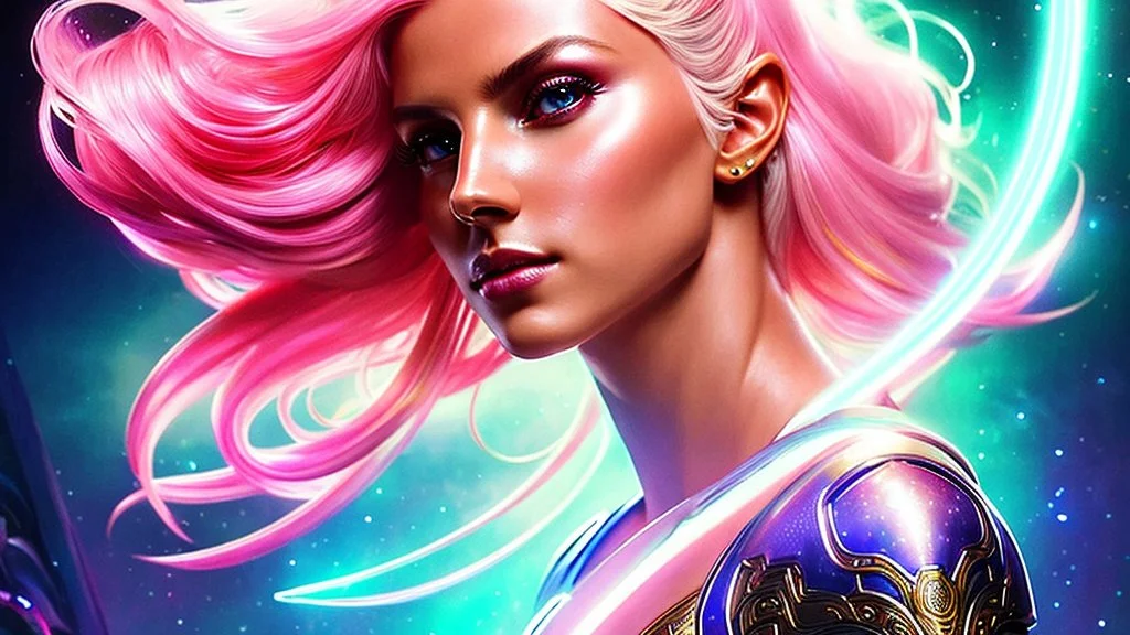 Lexica Aperture v2 Hyper detailed ultra sharp, trending on artstation, vibrant aesthetic, blonde ethereal sublle smiling luminous heavenly goddess, angel, colorful, psychedelic, ornate, intricate, digital painting, concept art, smooth, sharp focus, illustration, not human anthropomorphic alien cyborg, art by artgerm and greg rutkowski and h. r. giger, louis royo, salvador dali, 8 k