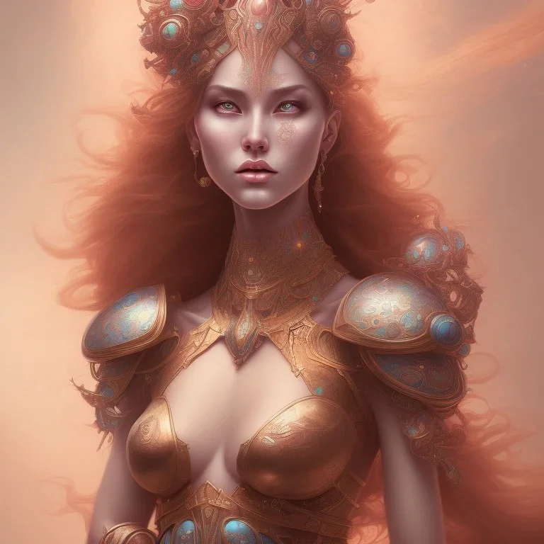 sango fantasy, fantasy magic, intricate, sharp focus, illustration, highly detailed, digital painting, concept art, matte, artgerm and paul lewin and kehinde wiley, masterpiece sexy lips Asian lady body turquoise space lady space galaxy