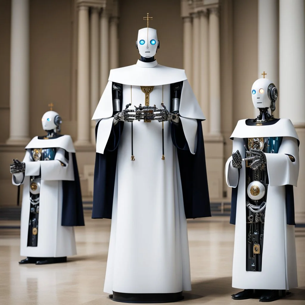 Robotic clergy.