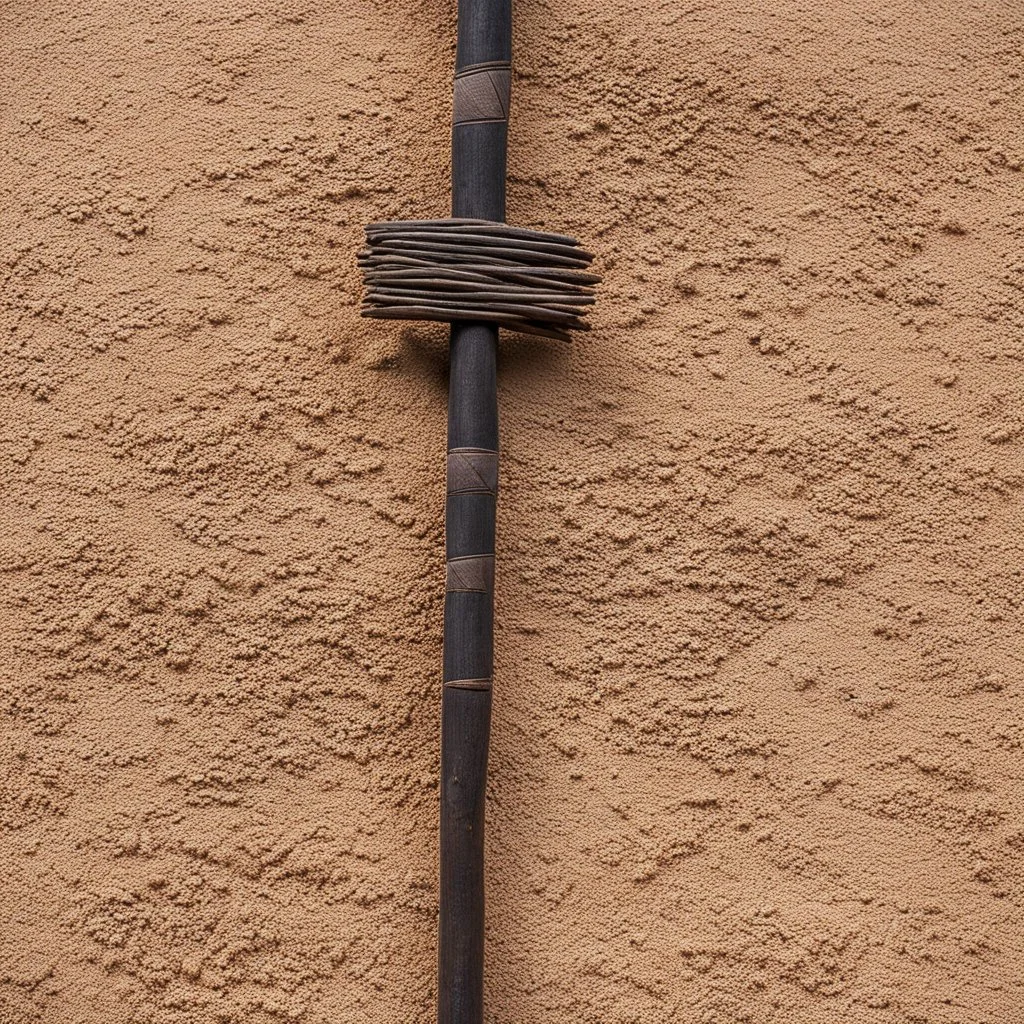 [live in the jungle] Ce type de bâton est l’emblème de la société yona (voleurs rituels). Chaque famille dogon a son voleur rituel. La principale activité de cette société est d’intervenir lors des funérailles de l’un de ses membres, volant des animaux domestiques afin de les sacrifier et de s’en nourrir au cours de la cérémonie funéraire. Ce bâton de voleur, appelé yo domolo, est sculpté de chevrons symbolisant la pluie et le serpent lebe, ancêtre mythique source de fertilité. L’extrémité évoqu