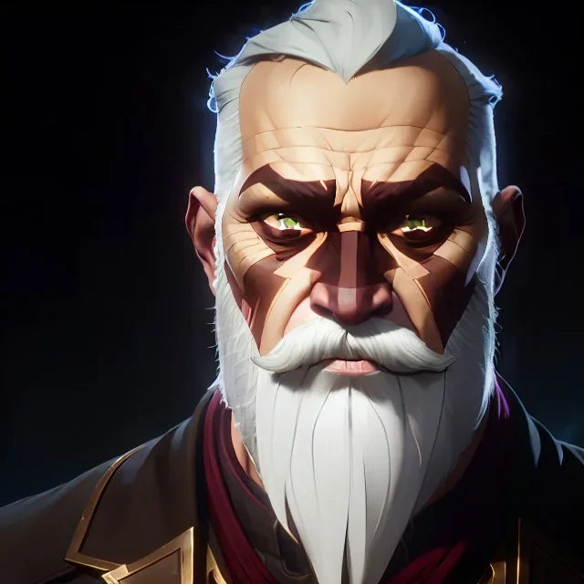 "MIddle aged white human male, with a trimmed but uneven beard, piercing green eyes with slick back hair, head and shoulders portrait, 8k resolution concept art portrait by Greg Rutkowski, Artgerm, WLOP, Alphonse Mucha dynamic lighting hyperdetailed intricately detailed Splash art trending on Artstation triadic colors Unreal Engine 5 volumetric lighting Splash art fantasy"