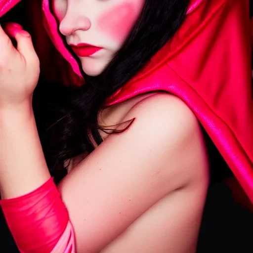 sultry red riding hood's pink gash