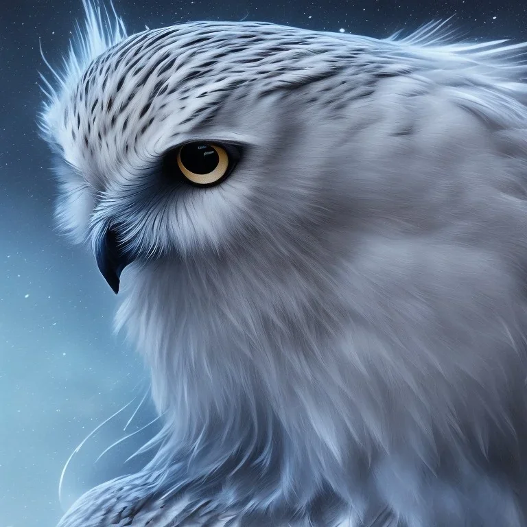 snow OWL EAGLE