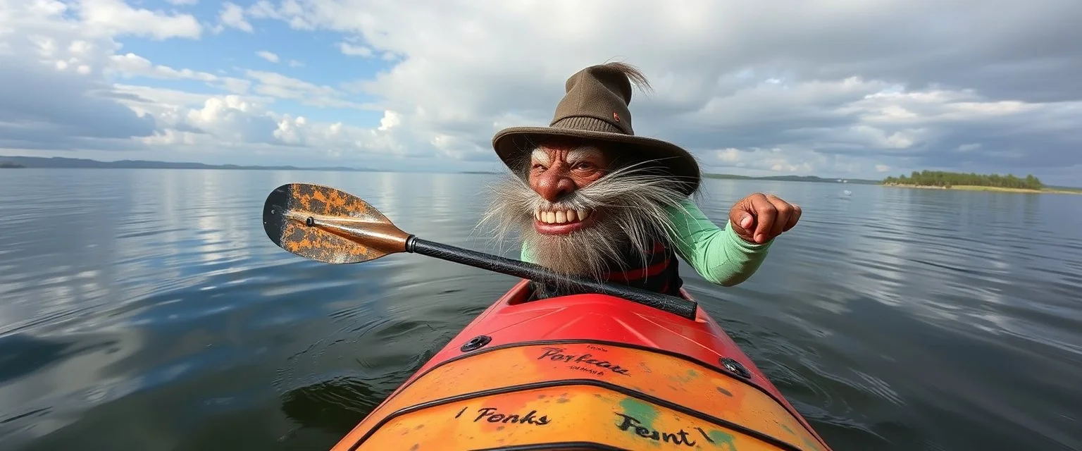 troll i kayak