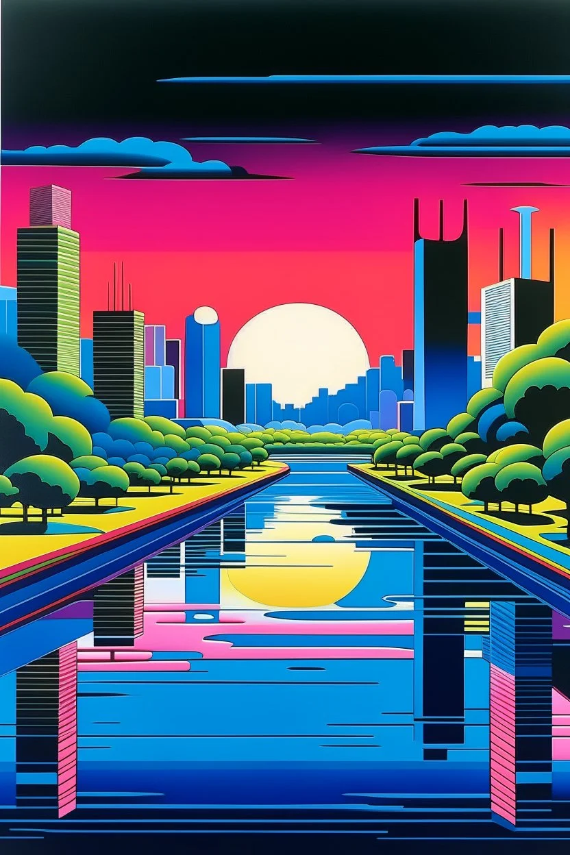 acceptance in the style of Hiroshi Nagai