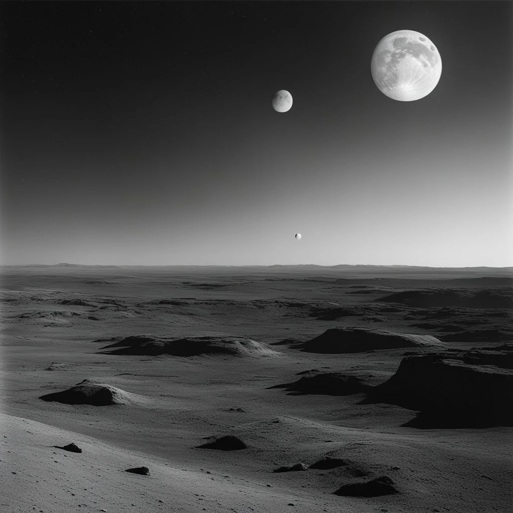 [very impressive high res masterpiece in Kodak Eastman 5247, scene by László Krasznahorkai] Both of Mars’ moons are vastly nearer her than is our moon to Earth; the nearer moon being but about five thousand miles distant, while the further is but little more than fourteen thousand miles away, against the nearly onequarter million miles which separate us from our moon. The nearer moon of Mars makes a complete revolution around the planet in a little over seven and one-half hours, so that she may
