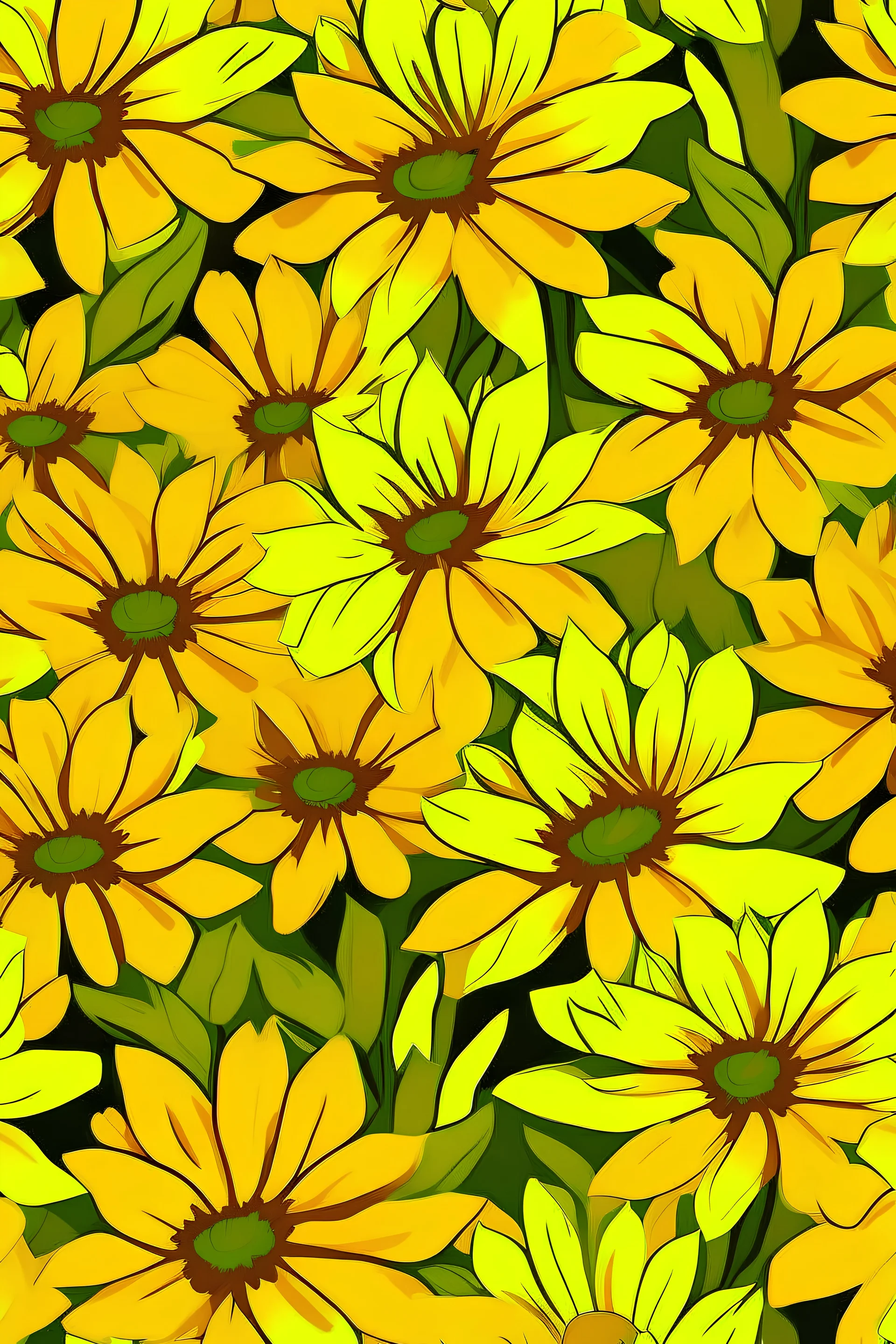 Flores amarillas