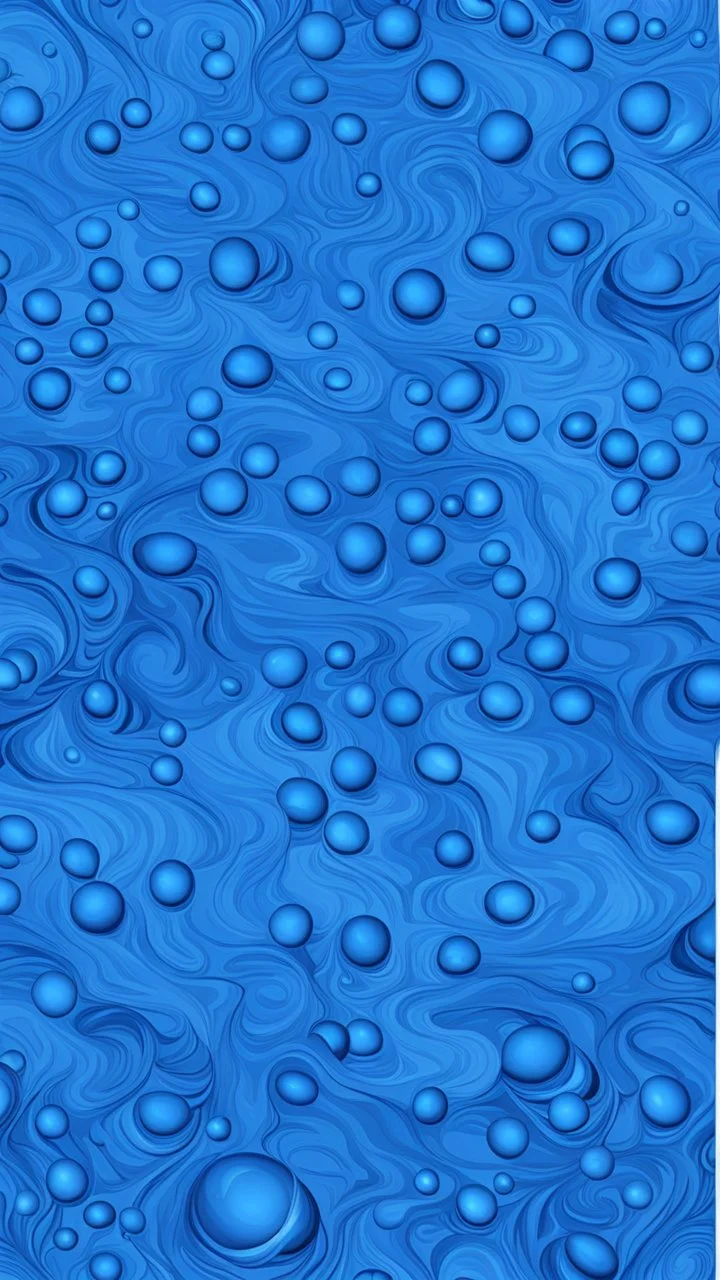 (((water spheres))) on blue background seamless texture