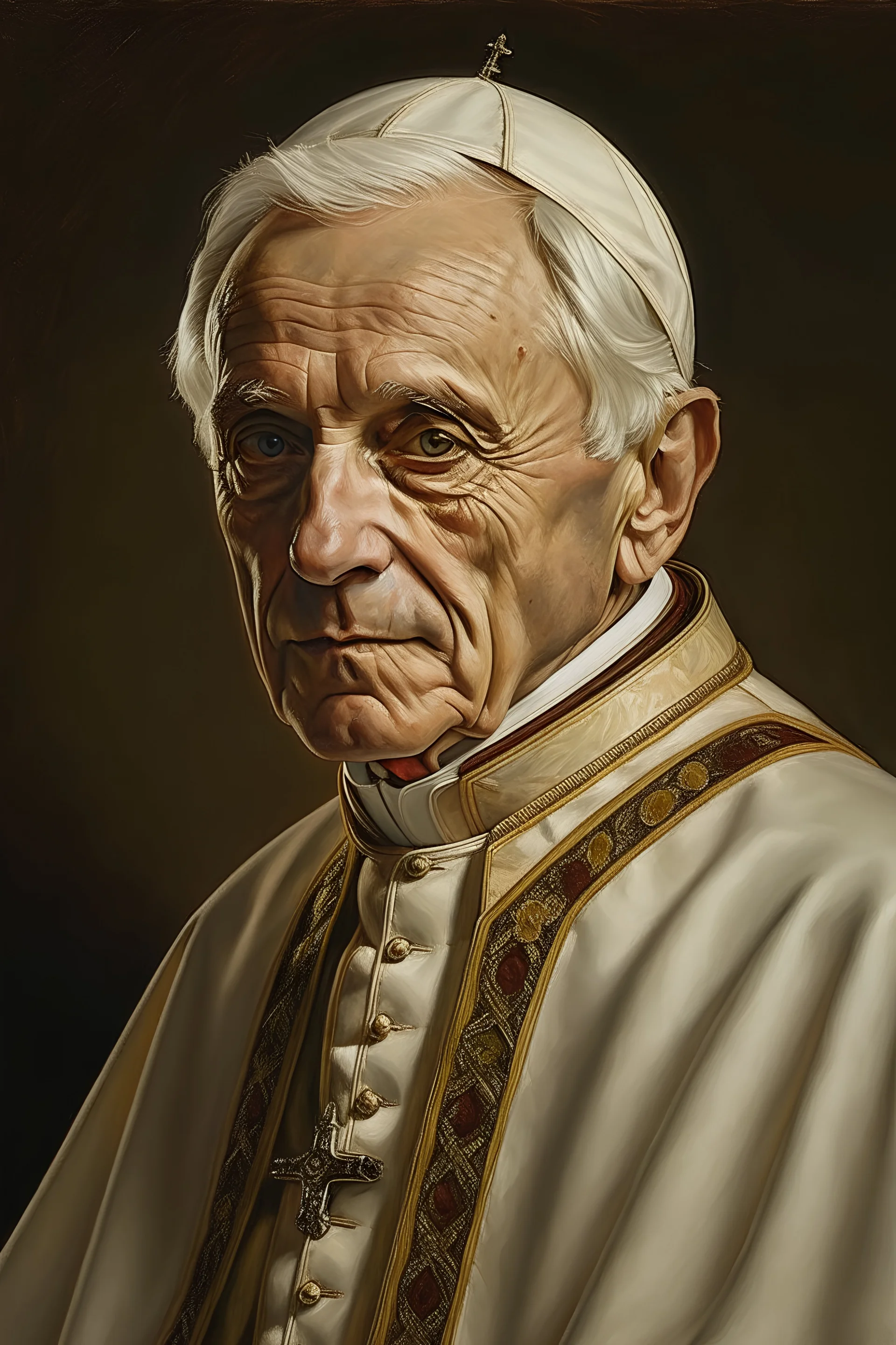 Portrait vom Papst