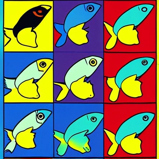 fish pop art