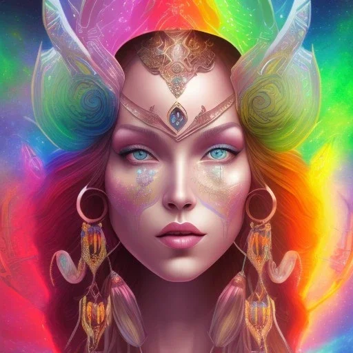 Majestic, Rainbow wiccan goddess