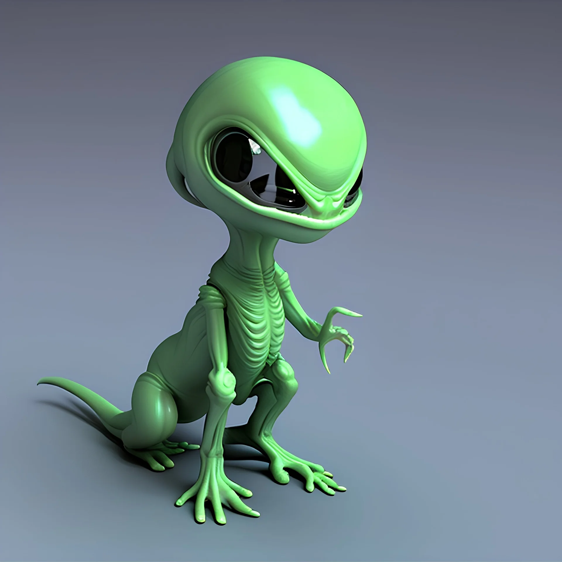cute alien 3D