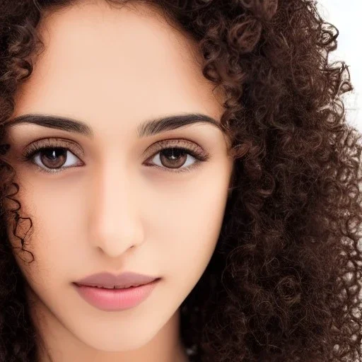 Amal, male, dark brown eyes, darkest brown mid length curly hair, real human face, ultra high resolution