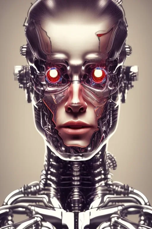 future, cyborg ,head , terminator, brain, men