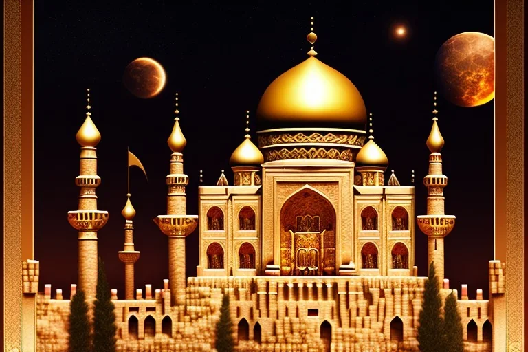 Ancient​ arabian​ night luxury