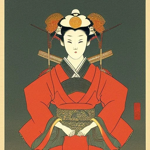 Ukiyo-e japanese art , logo