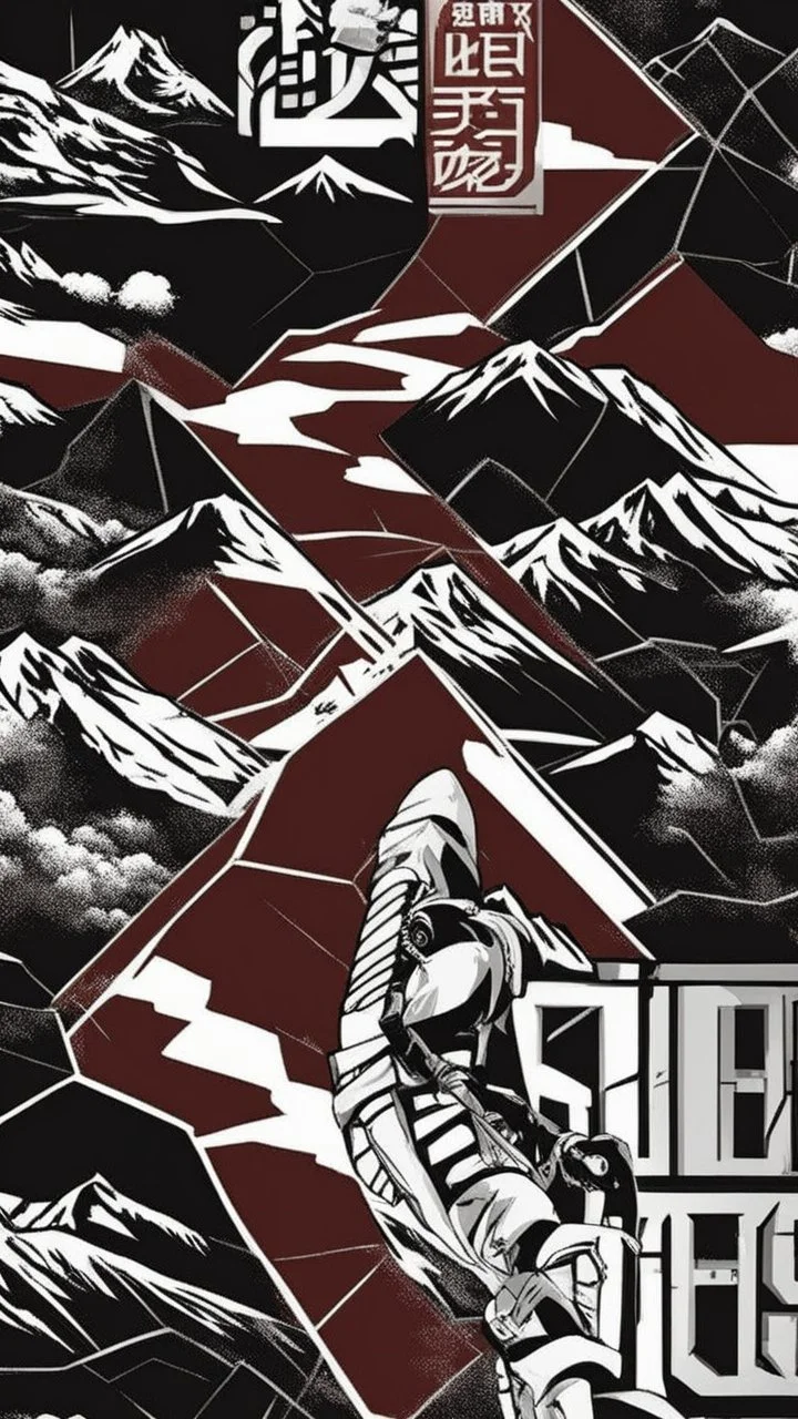 attack on titan pattern for snowboard