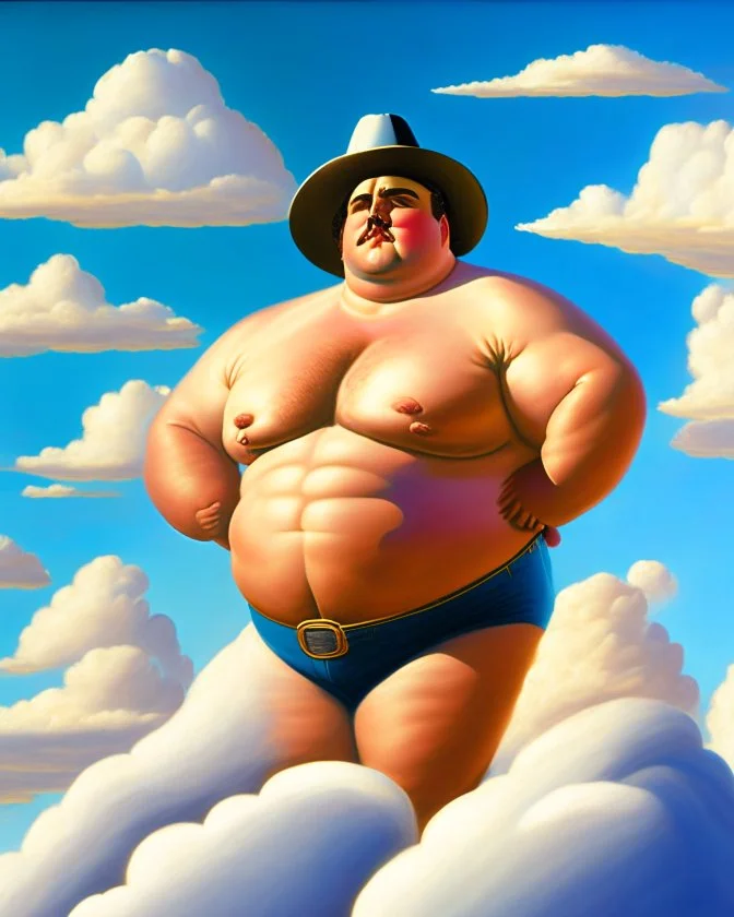 Draw an lineal illustration by the painter Fernando Botero, ultra quality, detailed, 8k, full body, clear sky with clouds