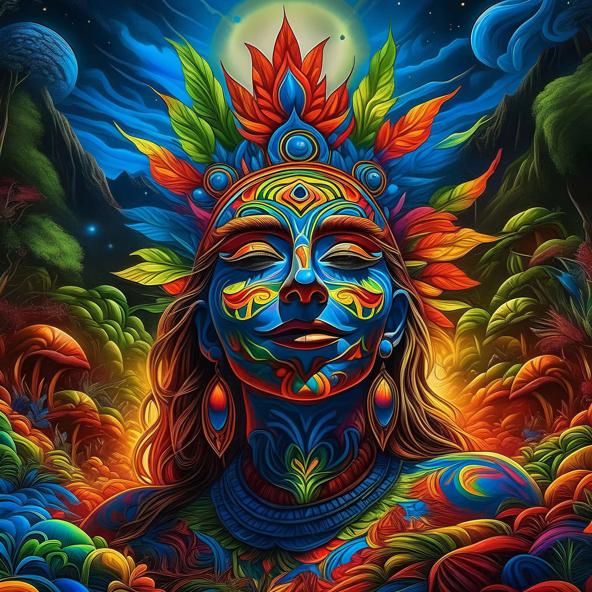 arte para uma festa rave com a imagem modelo