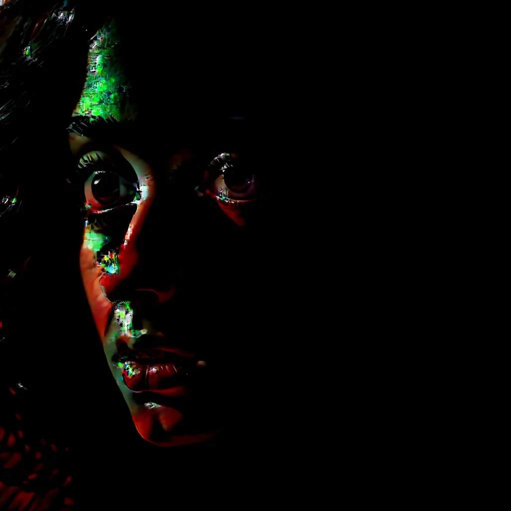 Strong texture, photorealism, Caravaggio. Intricate patterns, hypermaximalist. Surreal, eerily mysterious, pastel colors. Italian horror, Dario Argento. Movie shot, spooky horror. 1970's Italian art. 33mm photography.