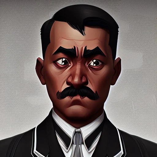 adolf hitler if he was black or chinese