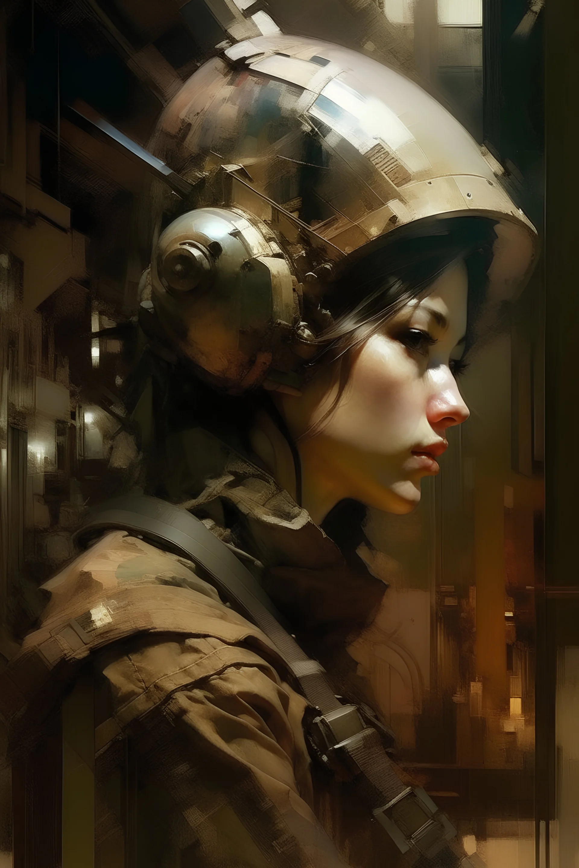 style of Craig Mullins, beautifulin detail