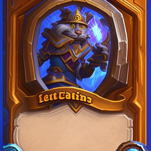 hearthstone card game hyper realistic character shadow