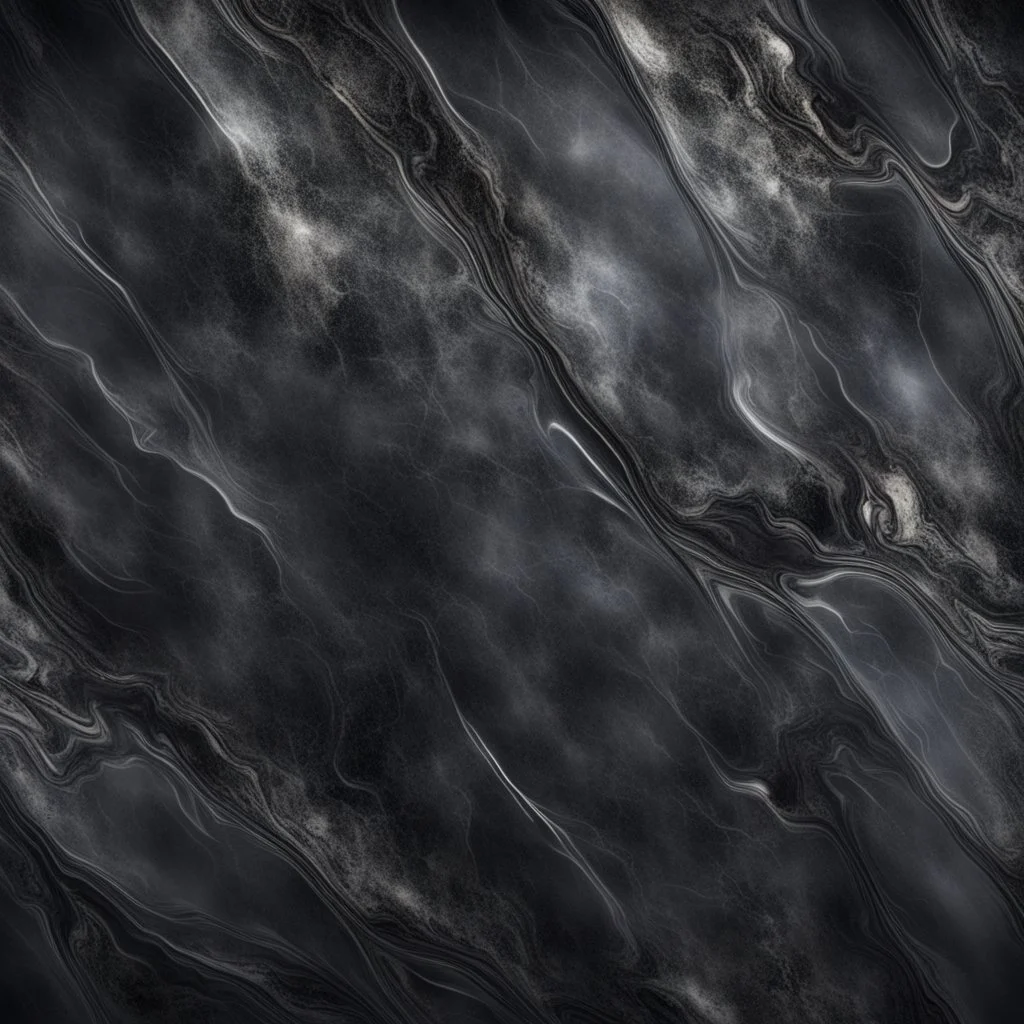 Hyper Realistic Dark Metallic Marble Texture with Vignette Effect