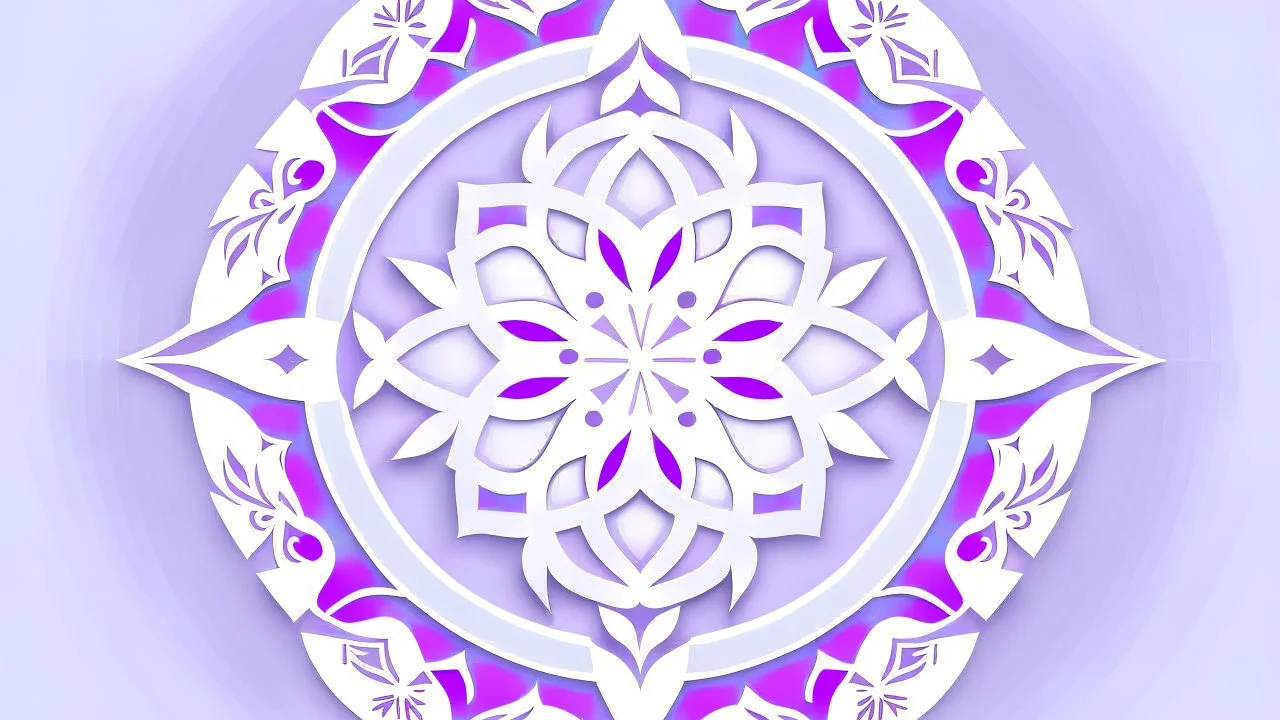 "Create a logo for 'Prana Breathwork' using an icy blue, soft purple, white, and silver color palette. Incorporate a clean circle, abstract snowflake elements, and geometric respiratory flow as graphic elements. Strive for a visually striking and minimalist design that captures the brand's essence of balance, serenity, and transformation. Ensure the logo is distinct, memorable, and reflective of the brand's holistic, educational, and therapeutic personality."