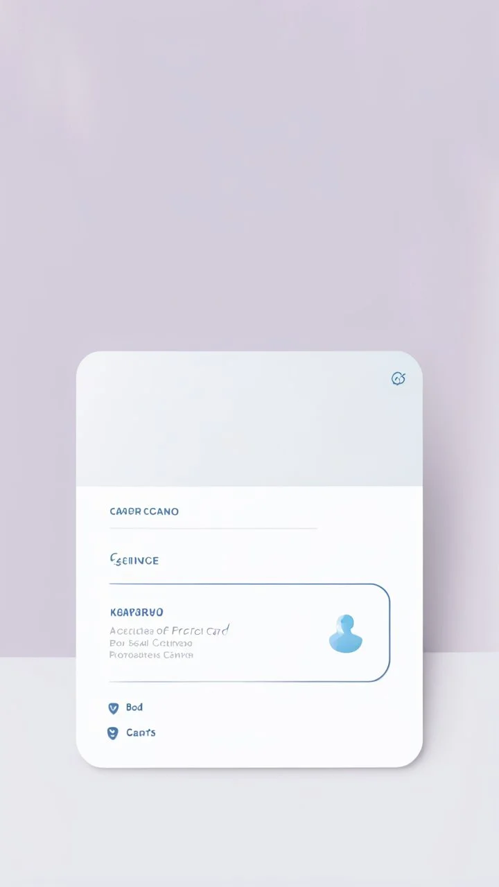 profile card and picture of person