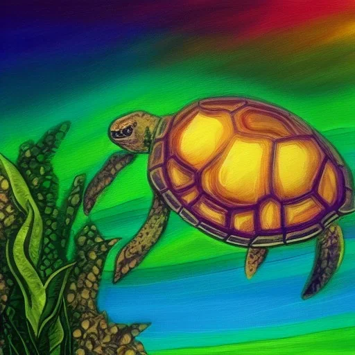 turtle and rainbow